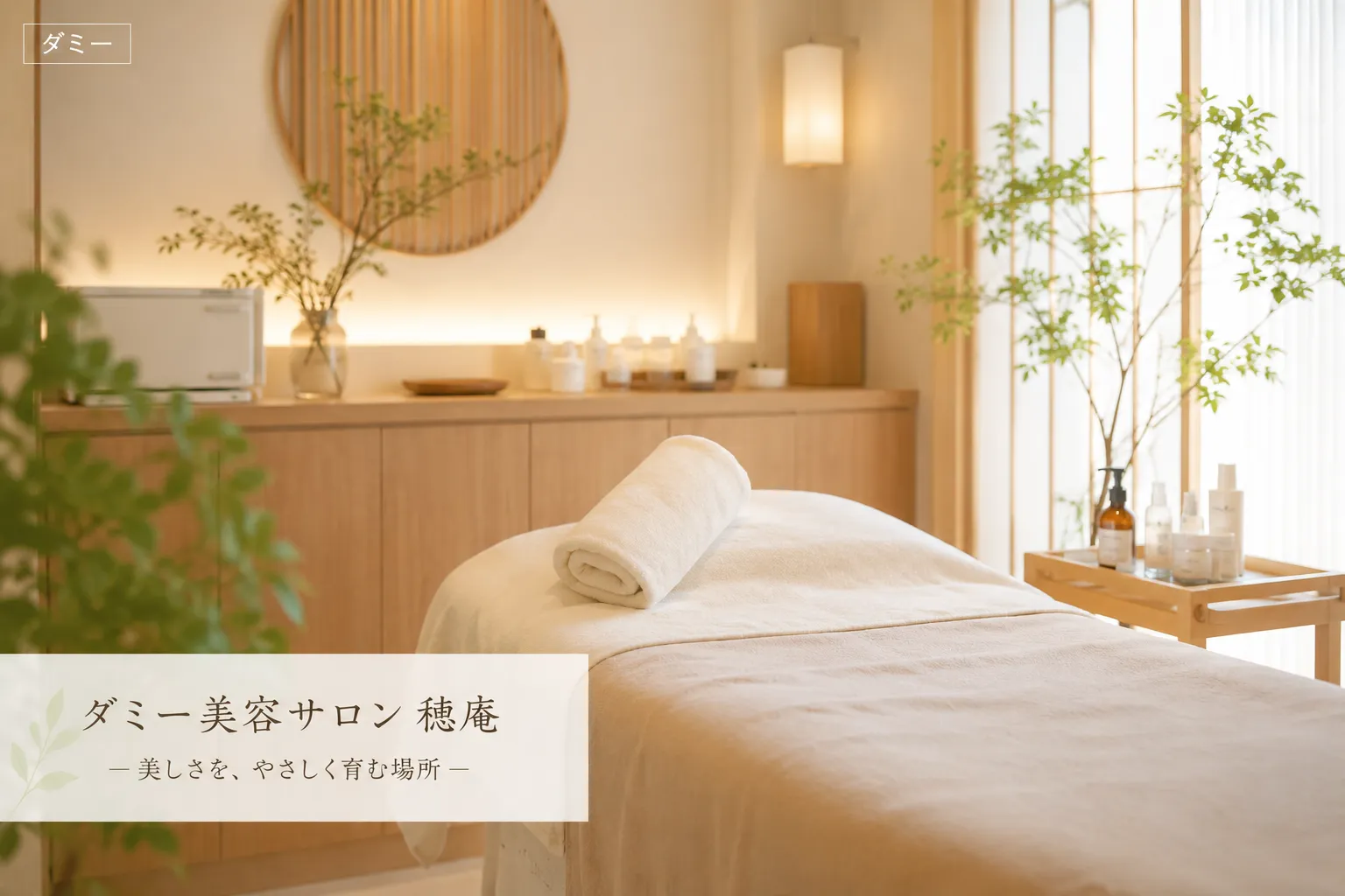 ダミー:美鍼サロン 穂庵